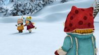 Snowsnaps' Winterspiele – Nele ist beim Fangenspiel außen vor.