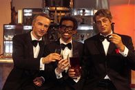 Highlights aus dem Archiv – Rainer Pariasek (Frank Sinatra), Oliver Baier (Sammy Davis Jr.), Dieter Chmelar (Dean Martin).