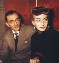 Maria by Callas – (1954) Zwei Ausnahmekünstler unter sich: Der Filmemacher Lucino Visconti (links) war ein großer Verehrer von Maria Callas (rechts)