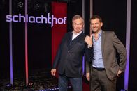 Schlachthof – Von links: Christian Springer und Michael Altinger.
