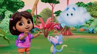 Dora – v.li.: Dora, Boots, Raincloud