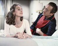 Der rosarote Panther – Sir Charles Litton (David Niven) und Prinzessin Dahla (Claudia Cardinale).