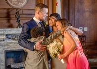 9-1-1 Notruf L.A. – (v.l.n.r.) Bobby Nash (Peter Krause); Harry Grant (Marcanthonee Jon Reis); Athena Grant (Angela Bassett); May Grant (Corinne Massiah)