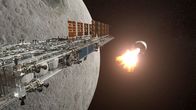 Strip the Cosmos – Asteroiden könnten Rohstoffe für Raketentreibstoff liefern. Weltraumtankstellen im Mondorbit würden Reisen zum Mars deutlich vereinfachen.