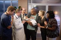 Scrubs - Die Anfänger – (v.li.) Ken Jenkins, Kevin West, Donald Faison, Sarah Chalke, Aloma Wright.