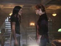 The Gifted – Clarice (Jamie Chung, l.); Dreamer (Elena Satine, r.)