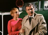 Tatort – Evi (Anita Kupsch) und Georg Kastrup (Heinz Weiss).