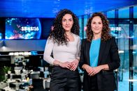 ZIB Magazin Klima – v.li.: Marie-Therese Mürling, Ruth Hutsteiner.