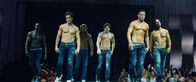 Magic Mike XXL – v.l.n.r.) Malik (Stephen Boss), Ken (Matt Bomer), Tarzan (Kevin Nash), Big Dick Richie (Joe Manganiello), Mike (Channing Tatum) und Tito (Adam Rodriguez) ...