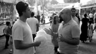 Streetphilosophy – Was, wenn Wahnsinn Alltag wird: Der Geflüchtete Tarek erzählt Jonas davon.