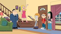 American Dad! – (v.l.n.r.) Stan Smith; Francine Smith; Roger; Steve Smith; Hayley Smith