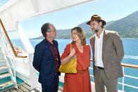 Das Traumschiff – Marek Erhardt (Thomas Voss), Birge Schade (Lale Hansen), Nicki von Tempelhoff (Joachim Wicker).