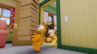 The Garfield Show – Garfield hat einen Glückstag erwischt. Er schnappt sich zwölf Dutzend Donuts, die Jon für eine Party gekauft hat.