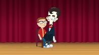 American Dad! – L-R: Steve, Roger