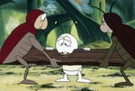 Biene Maja – Für das Blumenfest zerbeißt die Termite viel Holz.