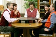 Kult.reloaded – (v.li.) Herbert Knötzl, Steffi Paschke, Gerald Votava, Sigrid Hauser, Herbert Steinböck.