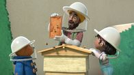Paddingtons Abenteuer – L-R: Paddington, Baaz, Simi