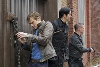 MacGyver – L-R: Angus MacGyver (Lucas Till); Murdoc (David Dastmalchian); Jack Dalton (George Eads)