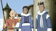 Avatar - Herr der Elemente – L-R: Aang, Katara, Sokka