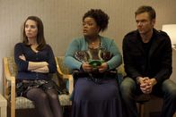 Community – L-R: Annie Edison (Alison Brie), Shirley Bennett (Yvette Nicole Brown), Jeff Winger (Joel McHale)
