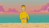 Die Simpsons – Genießt die Vorzüge die er durch Lisas neue Freundin hat: Homer ...