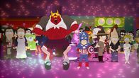 South Park – Vorne, l-r: Satan, Demonius