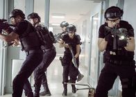 S.W.A.T. – (v.li.): Shemar Moore (Daniel ‚Hondo‘ Harrelson), Jay Harrington (David Kay), David Lim (Victor Tan), Lina Esco (Christina Alonso), Alex Russell (Jim Street).
