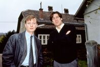 Kommissar Rex – Tobias Moretti, Heinz Weixelbraun und Rex.