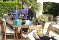 Modern Family – (v.li.) Julie Bowen (Claire Dunphy), Eric Stonestreet (Cameron Tucker), Jesse Tyler Ferguson (Mitchell Pritchett), Ed O'Neill (Jay Pritchett).