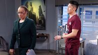 Chicago Med – Chicago Med Staffel 6 Folge 13 Schwierige Entscheidung: S. Epatha Merkerson als Sharon Goodwin, Brian Tee als Ethan Choi