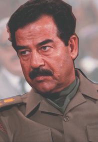 Bauplan des Bösen – Diktator Saddam Hussein – seine Herrschaft im Irak währt 35 Jahre lang.