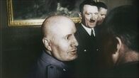 Apokalypse Zweiter Weltkrieg – Januar 1941: Mussolini, dessen Armee von den Briten in Libyen aufgerieben wurde, bittet Hitler um Hilfe. (Credit: CC & C)