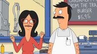Bob's Burgers – Linda, l.; Bob, r.