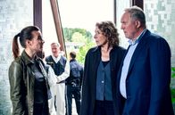 Tatort – Christina Scherrer (Meret Schande), Adele Neuhauser (Bibi Fellner), Harald Krassnitzer (Moritz Eisner).