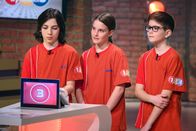 1, 2 oder 3 – Die Kandidaten aus Sibiu in Rumänien warten auf die nächste Quizfrage.