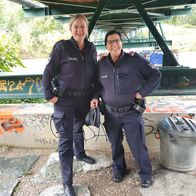 Stadtpolizei Baden – Birgit (l.); Bettina (r.)