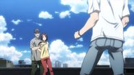 Parasyte - The Maxim – Urugami (oben l.); Satomi Murano (oben r.); Shinichi Izumi (unten)