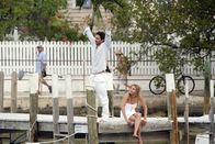 Scrubs - Die Anfänger – Zach Braff (John 'J.D.' Dorian), Sarah Chalke (Elliot Reid).
