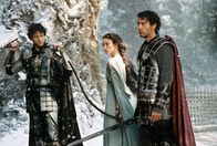 King Arthur – v.li.: Lancelot (Ioan Gruffudd), Guinevere (Keira Knightley), Arthur (Clive Owen).