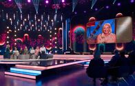 Verstehen Sie Spaß? – Moderatorin Barbara Schöneberger, Frederick Lau, Annika Lau, Peter Lohmeyer, Louis Klamroth, Beatrice Egli, Marina Hoermanseder, Rebecca Mir, Viktoria Fuchs und (zugeschaltet) Andrea Kiewel.
