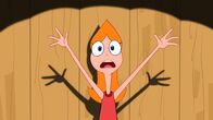 Phineas und Ferb – "Disneys Phineas und Ferb", "Danville im Dunkeln / Der Tag zuvor." Danville im Dunkeln:Dank Dr. Doofenshmirtz´ neuester Erfindung fällt in ganz Danville der Strom aus. In der Dunkelheit funktionieren seine traurigen, mitleidserregenden Augen, die ihm die Maschine verliehen hat, so gut, dass er seinem Bruder Roger einen Besuch abstattet. Diesen möchte Doofenshmirtz mit seinen Augen so einlullen, dass Roger ihn zum neuen Bürgermeister ernennt. Perry kann sich im letzten Moment aus der Gefangenschaft seines Widersachers befreien und den Schalter für das Kraftwerk umlegen. Als das Licht wieder da ist, funktionieren Doofenshmirtz´ Augen nicht wie erhofft.