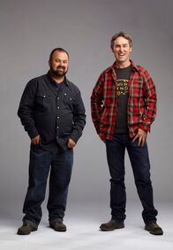 American Pickers - Die Trödelsammler – v.li.: Frank Fritz, Mike Wolfe