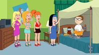 American Dad! – L-R: Danuta, Kristen, Zooey, Hayley, Steve