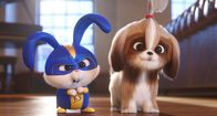 Pets 2 – L-R: Snowball, Daisy