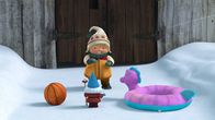 Snowsnaps' Winterspiele – Das ungewöhnliche Publikum ist Sami nicht geheuer.