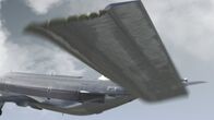 Mayday - Alarm im Cockpit – Das Seitenleitwerk von American Airlines Flug 587 bricht mitten im Flug ab (computergeneriertes Bild).