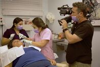 Dr. Pimple Popper – The Dr. Pimple Popper Crew films Dr. Sandra Lee and Medical Assistant Val performing surgery on Hilda's face.