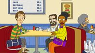 Bob's Burgers – Balloon Lady (2.v.r.), Pipe Guy (r.)