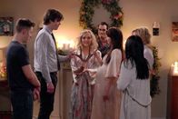 Modern Family – Nolan Gould (Luke Dunphy), Reid Ewing (Dylan Marshall), Rachel Bay Jones (Farrah), Ty Burrell (Phil Dunphy), Sarah Hyland (Haley Dunphy), Ariel Winter (Alex Dunphy), Julie Bowen (Claire Dunphy).