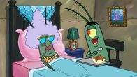 SpongeBob Schwammkopf – L-R: Lily Plankton, Plankton